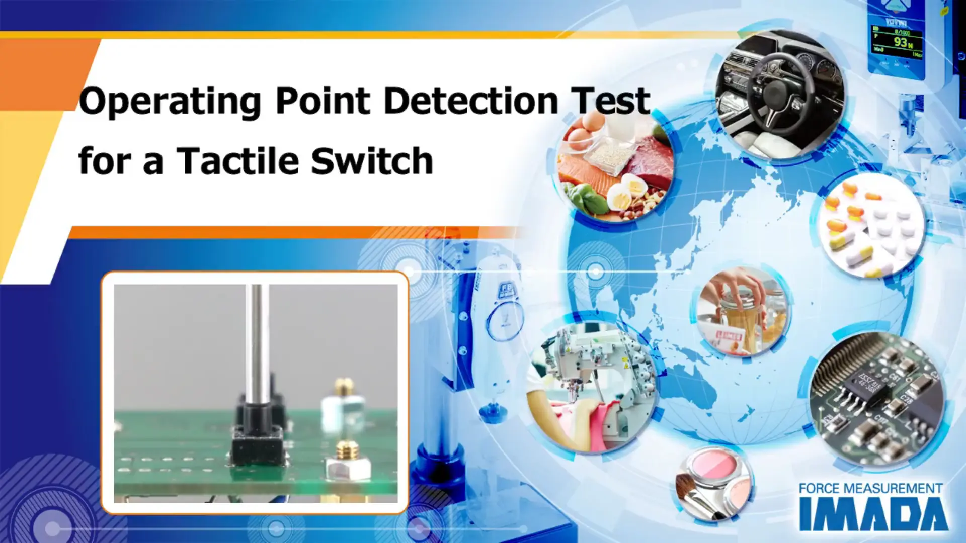 Operating Point Detection Test for a Tactile Switch